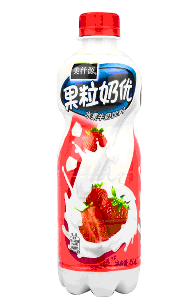 果粒奶优草莓味$3.80元/瓶